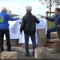 Enthüllung Kuckuckskulptur